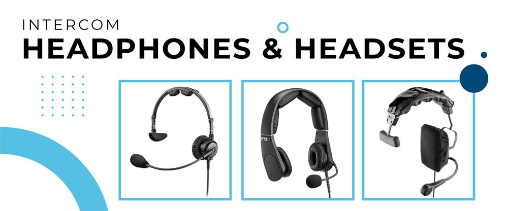 RTS INTERCOM EARPHONES HEADSETS